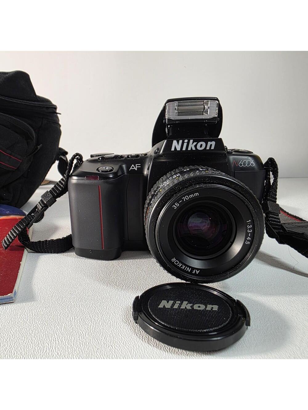 Nikon N6006 Film Camera with AF Nikkor Lens 35-70mm 1:3.3-4.5 Tested